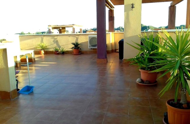 Penthouse apartment 3.8km from Aguilas seaviews large private roof top terrace
