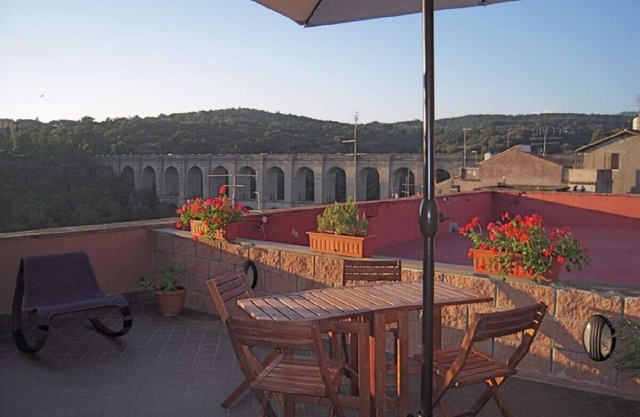 Penthouse in the center of Ariccia, near Rome with panoramic terrace