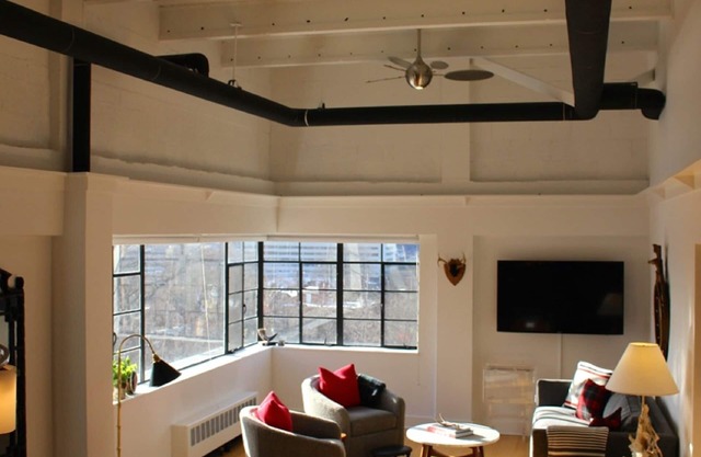 Penthouse Loft with City Views