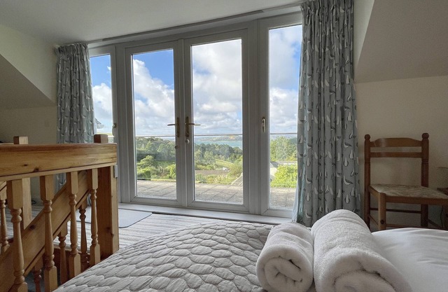 Pentref, St Just in Roseland with beautiful views