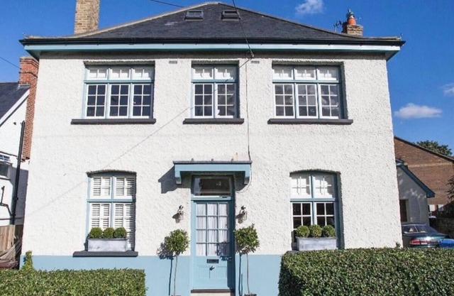 Period property a short walk from the beach.