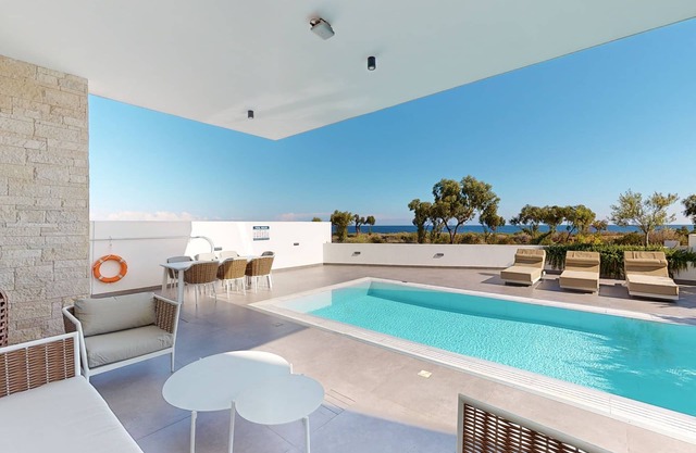 Periyiali Resort - VILLA OURANIA - 20–with stunning sea view at Konnos Beach