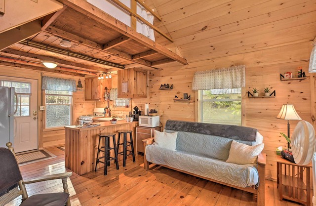 Pet-Friendly Ellsworth Cottage on Branch Lake