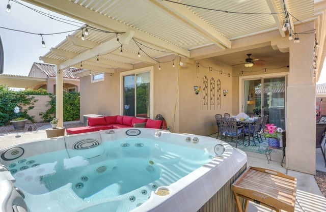 Pet-Friendly Indio Home w/Hot Tub: 55+ Community