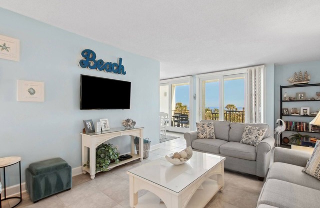 Pet Friendly | Oceanfront Views from this Spacious Updated 3rd Floor Shipwatch Condo | 1650 Sq Ft