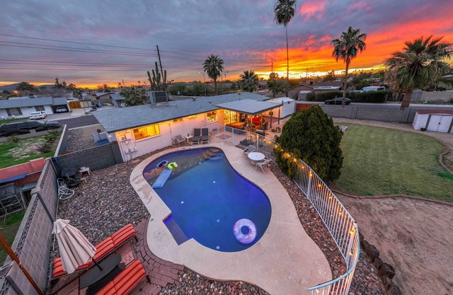 Pet-friendly Phoenix Retreat w/Pool & Fire Pit!