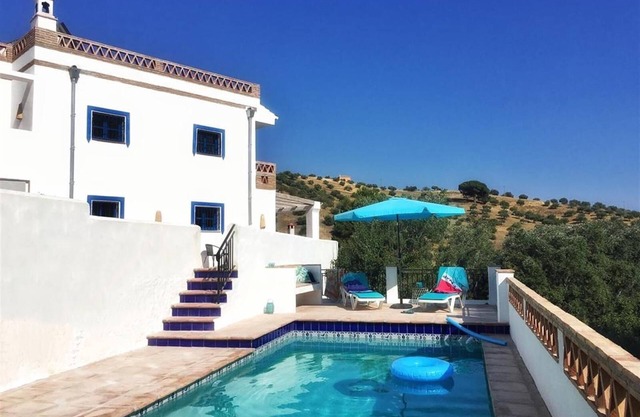 Pet-Friendly Villa 'Algarrobo Azul' with Sea View, Pool, Garden, A/C & Wi-Fi