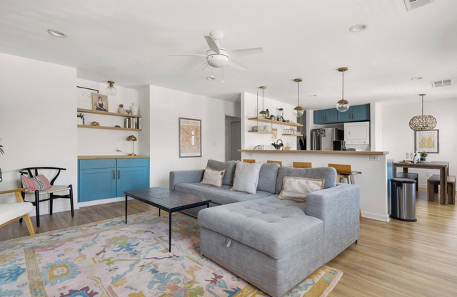 Petunia Suite | Stylish Haven in Historic CHS!