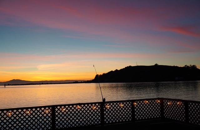 Pier on the Bayn
