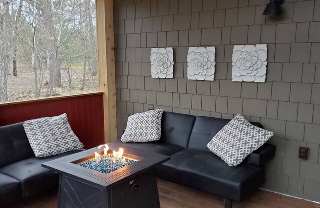 Pine City/River/kayaks/dogs/firepit/screen porch
