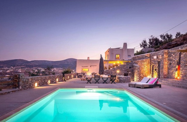 Platinum Paros Villa | 6 Bedroom Villa | Gorgeous Sea Views & Private Swimming.