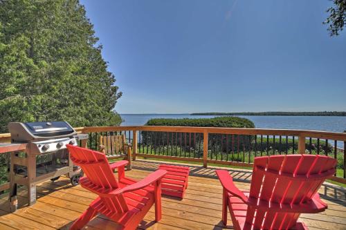 Plattsburgh Home with Deck on Lake Champlain
