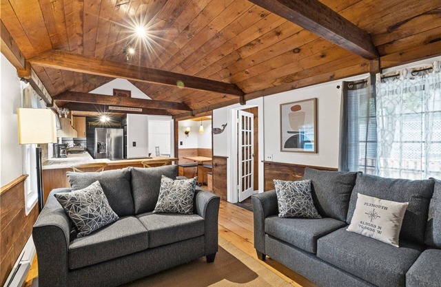 Plymouth Charm: Spacious Home, Firepit, Dog-Friendly, Walk to Harbor, Restaurants, and Shopping