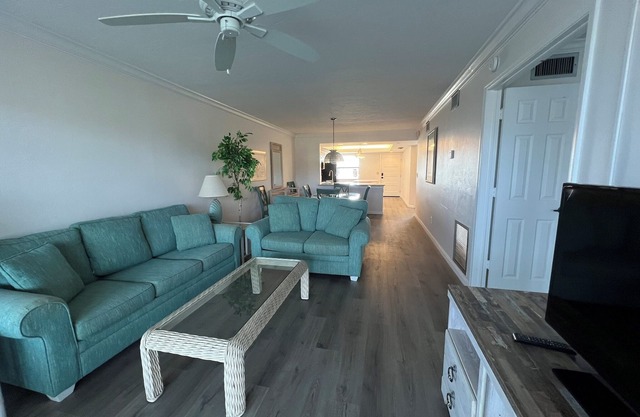 Pointe Santo B35 on Sanibel Island. Lovely view of the beach and the pool.