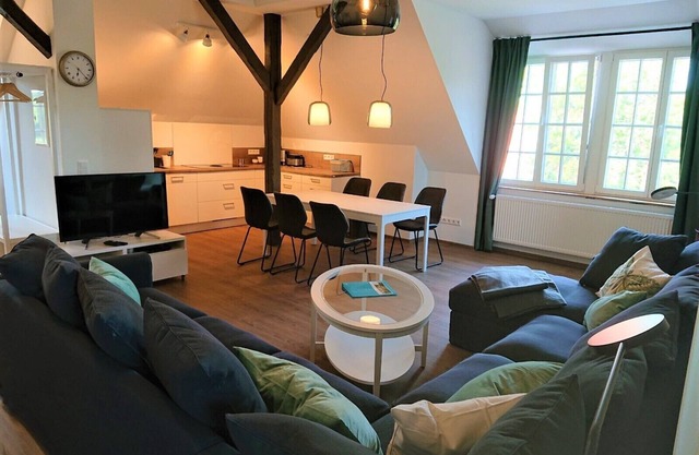 Ponyhof Georgenbruch, vacation apartment Falkenhorst, 110m2, 1-7 pers.