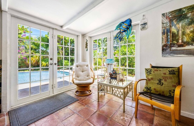 Pool, Grill, & Chill (in Sunroom)