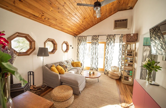 Pool, sauna, large 2000sf deck, tennis court, a private trail, 15.5 acres