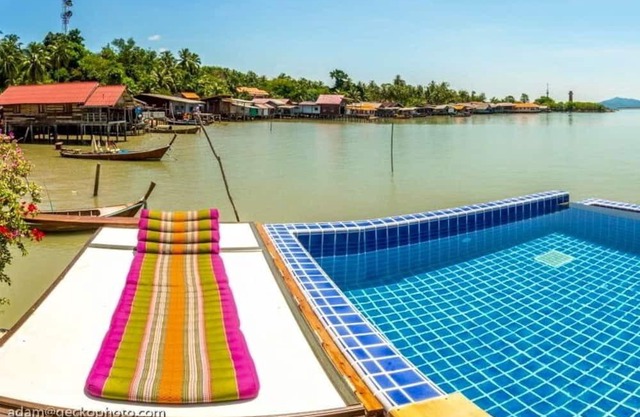 Pool villa on the Andaman ocean