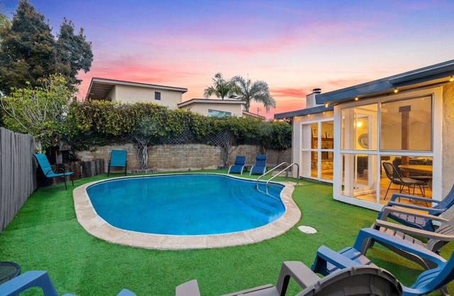 Poolside Getaway Sleeps 16 with Hot Tub