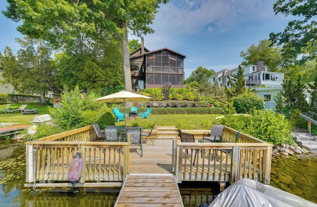 Porch & Views: Queensbury 'Three Family Lakehouse'