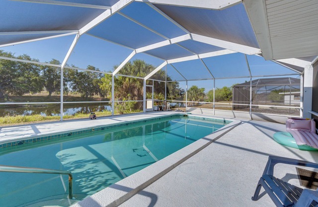 Port Charlotte Canal-Front Home w/Private Pool!