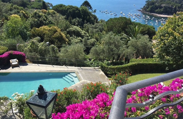 Portofino Coast Villa Cristina, sea view & pool