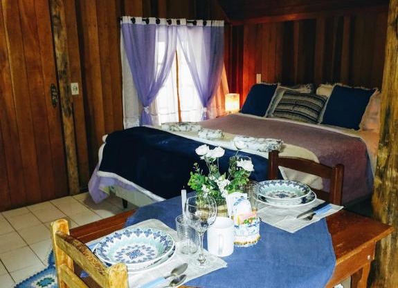 Pousada ao nascer do sol