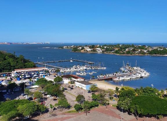 Praia do canto frente mar-varandão 502A