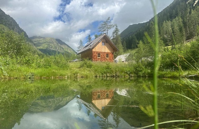 Preberhütte in Prebertal lies at 1500 meters above sea level