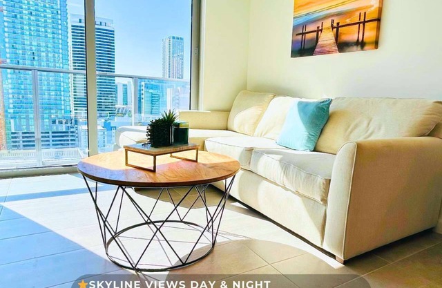 Premium 1BR Apartment | Skyline Views | Gym + Pool | Professionally Managed