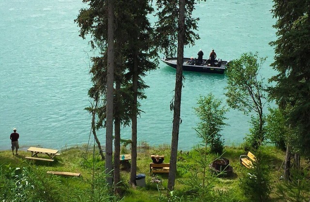 Pristine Private Kenai River Front Property With An Eagle's Nest 360 Degree View