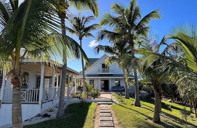 Private 12 Acre Beachfront Home on a World Renowned Pink Sand Beach