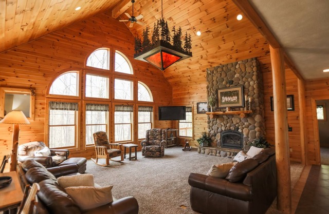 Private 2+ Acre Estate Home with River Frontage and Access
