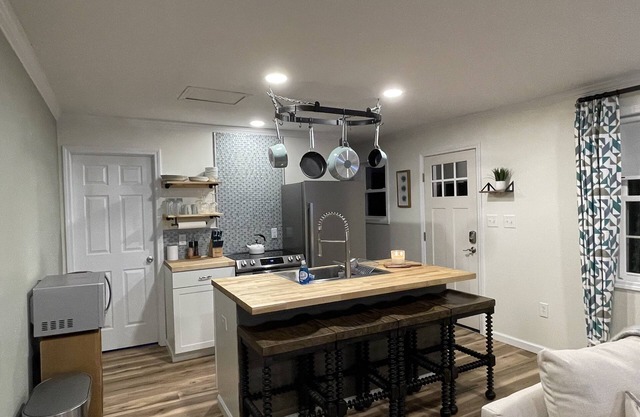 Private Apartment with private deck to include seating and grill!