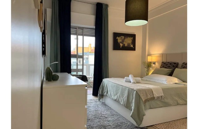 Private bathroom in apartment shared with other guests