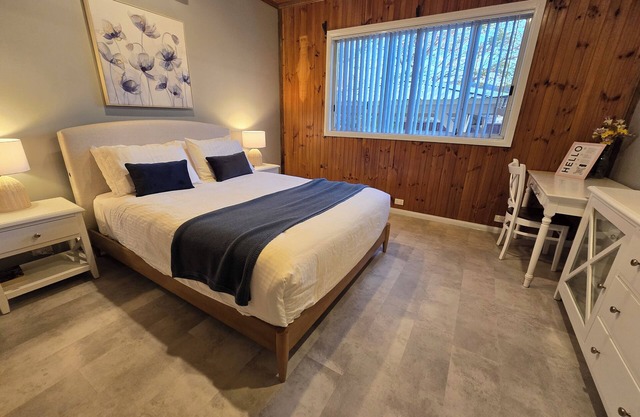 Private bedroom inside a peaceful shared home with shared access to the kitchen, living area, and full bathroom.