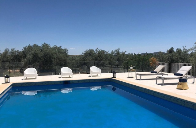 Private contemporary villa with large pool in own land - JULY AVAILABILITY