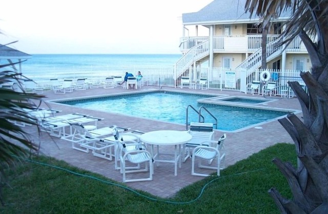 PRIVATE ENTRANCE in residential beachfront area, Ocean Sands Beach Club resort