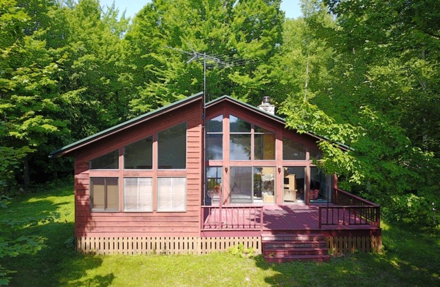 Private Lake House with 2200 feet of Frontage on 70 acres