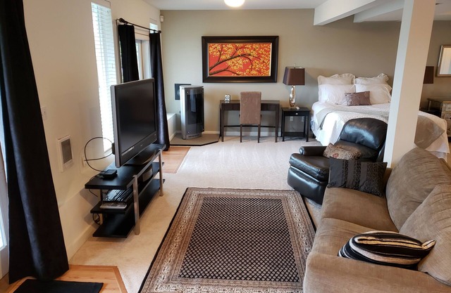 Private Large Studio with Lake View