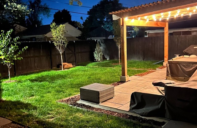 Private Patio, Fenced In Yard & Dedicated Office