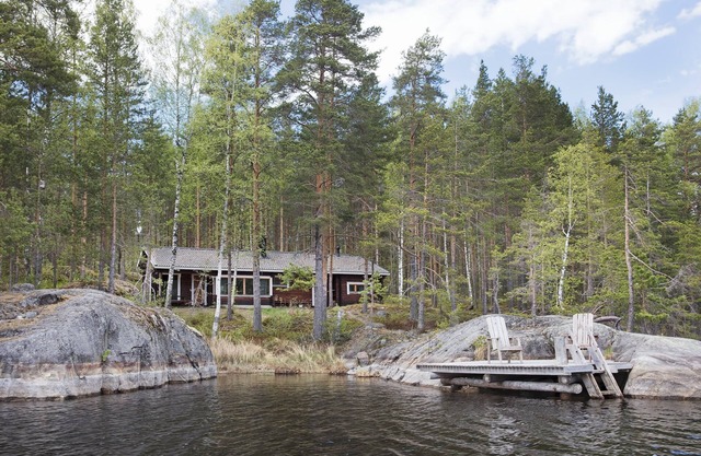 Private villa on lake Saimaa with sauna & rowing boat - 6 persons, 3 bedrooms