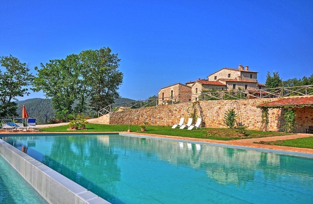 Private Villa with A/C, private pool, sauna, WIFI, hot tub, TV, patio, panoramic view, parking