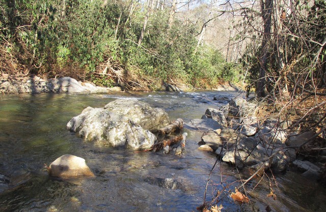 Private Waterfall on Cold Mountain with Fishing on property