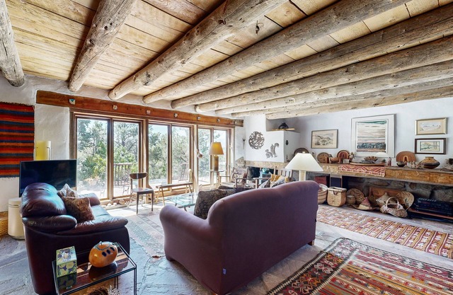 Pueblo-Style Gem w/Terrace & Gazebo - Mountain View & Nearby Hiking Trails
