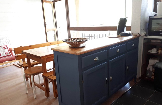 Puy Saint Vincent, 1400m: Quiet 2-bedroom apartment