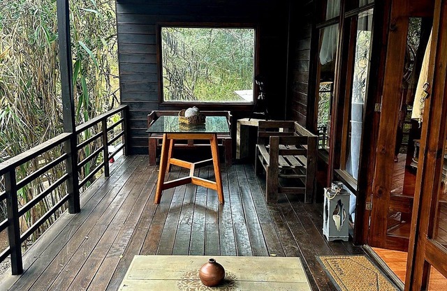 Quadruple room at Posada Río Ceballos