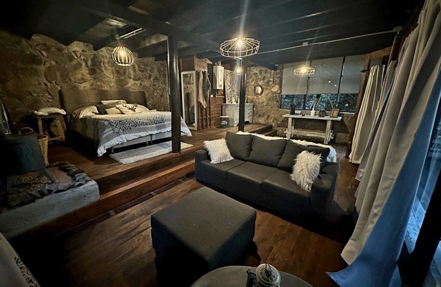 Quadruple room at Posada Río Ceballos