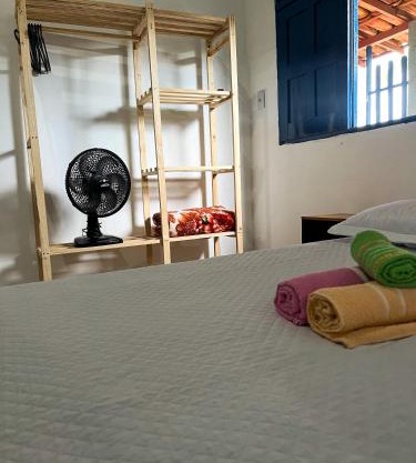 Quarto aconchegante e simples na Barra de Caravelas
