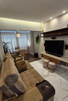 Quarto no apartamento do Edifício Ilha de Maui